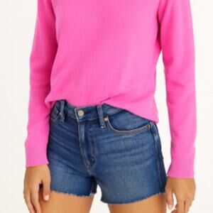 Madewell SZ 24 High Rise Denim Cutoff Vintage Inspired Shorts M5773